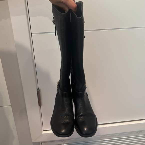 Tory Burch Elina 30mm Riding Boot Black - Picture 3 of 5